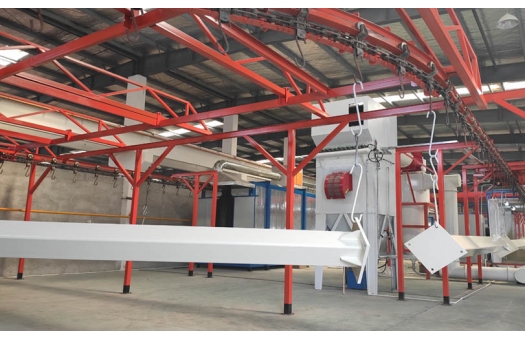 宜興無錫靜電噴塑 噴漆噴塑生產線